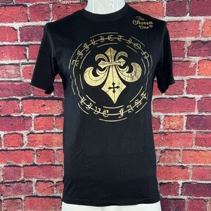 Affliction Men's Short Sleeve Graphic T-shirt - Black/Gold-Size: M/L/2XL - NWOT